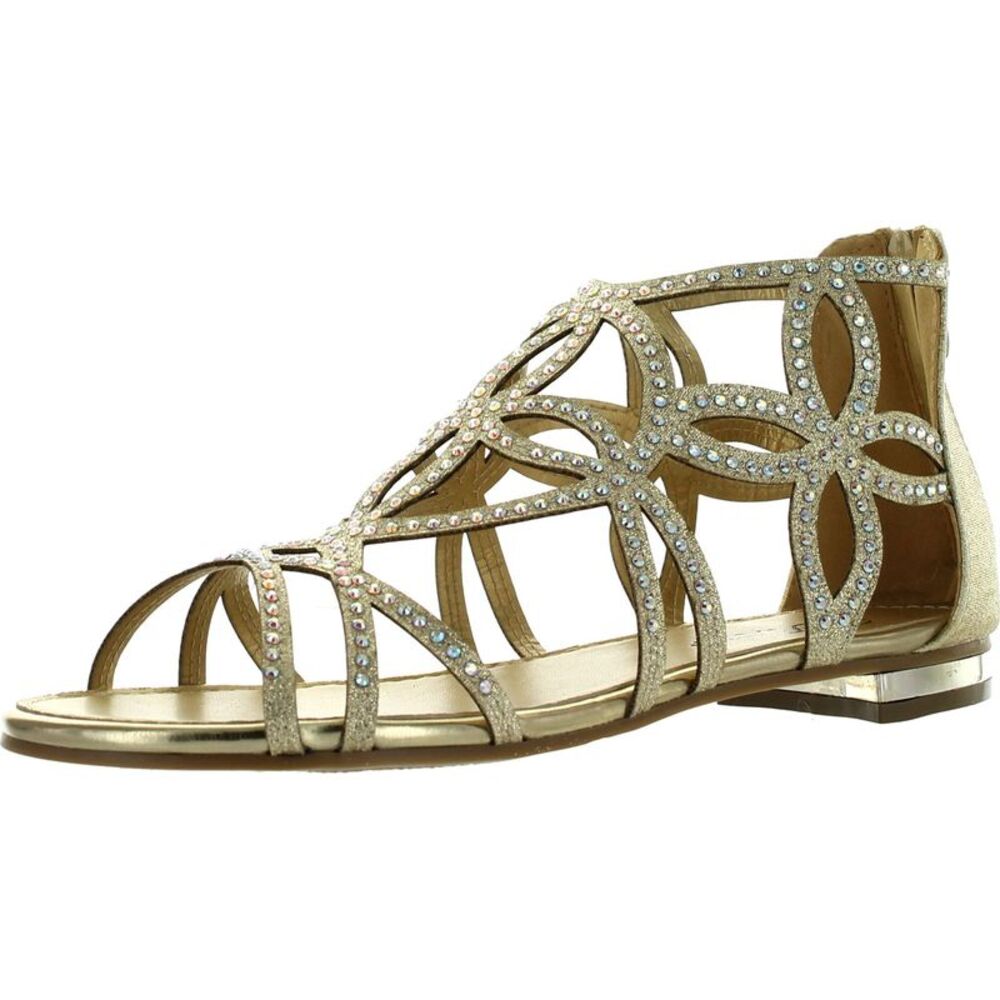 Forever TORY-63 Gold Womens sandals 6 NEW